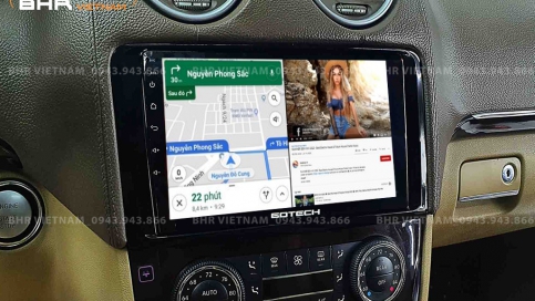 Màn hình DVD Android liền camera 360 Mercedes GL Class 2006 - 2013 | Gotech GT360